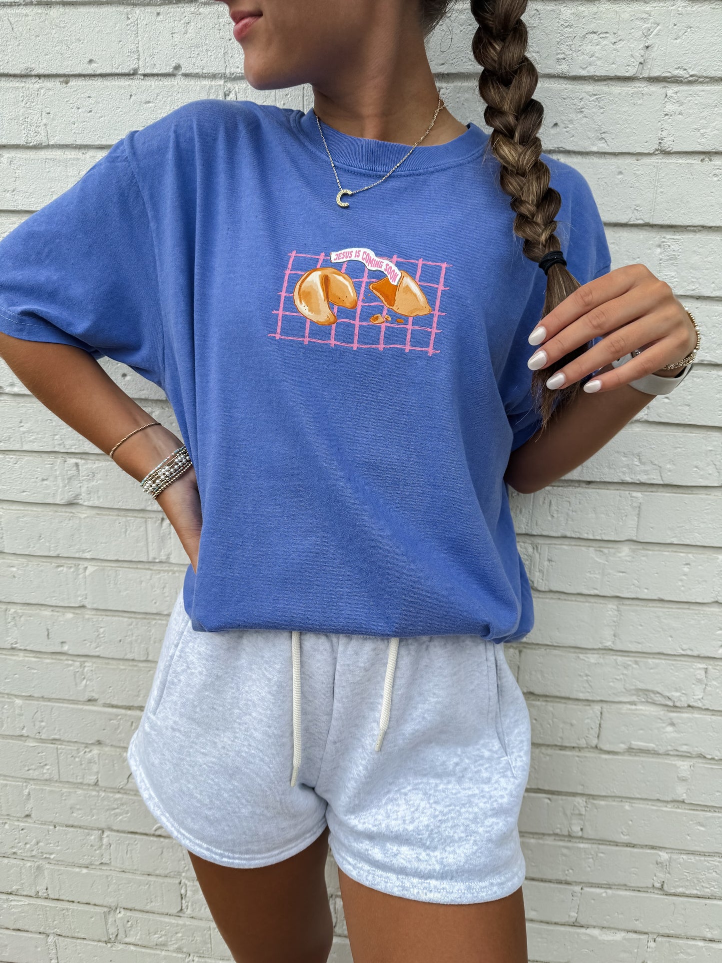 Jesus Is Coming Cookie Tee
