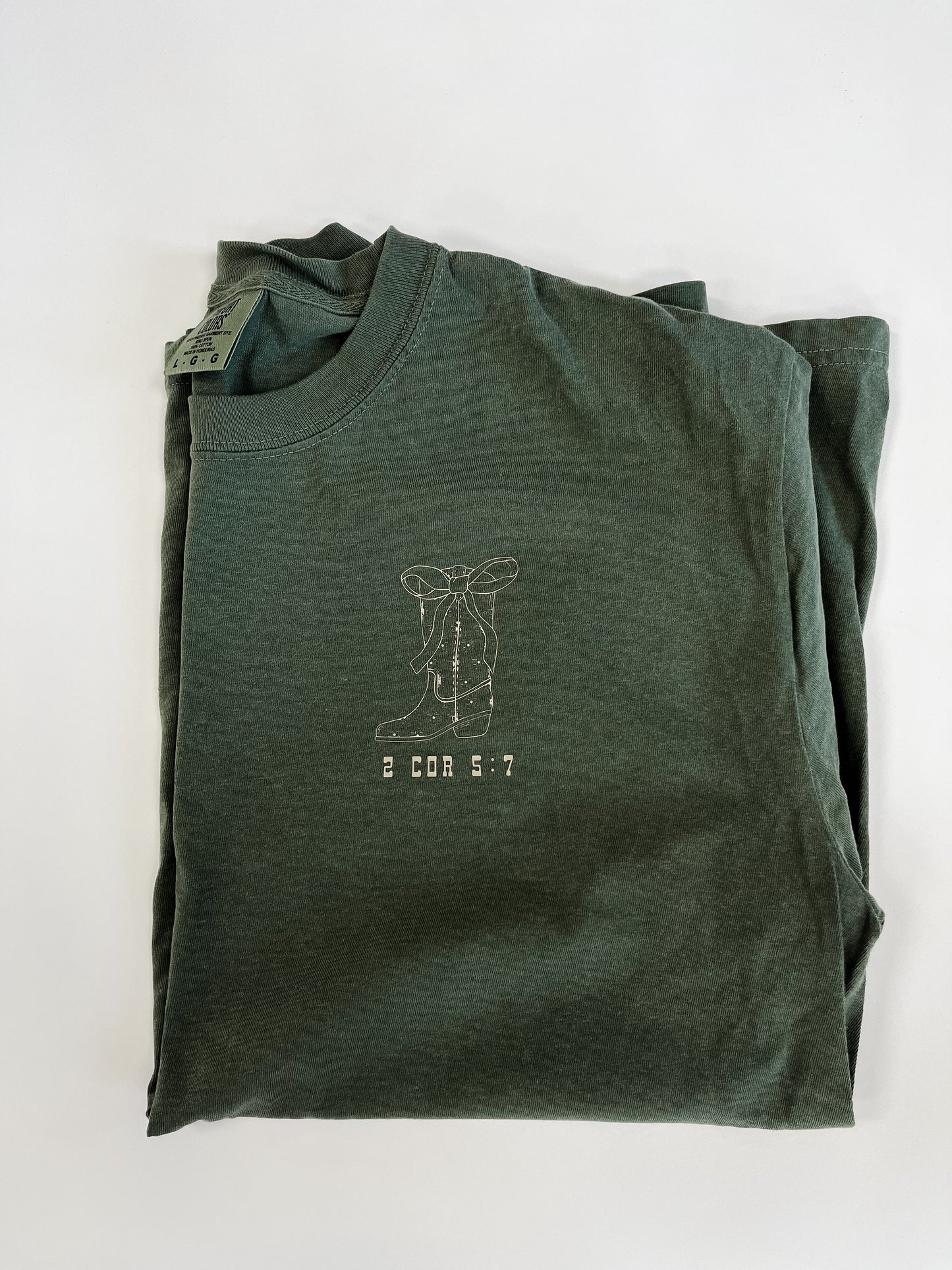 Walk By Faith Boot Tee