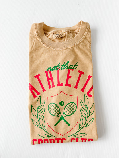 Not That Athletic Sports Club Tee
