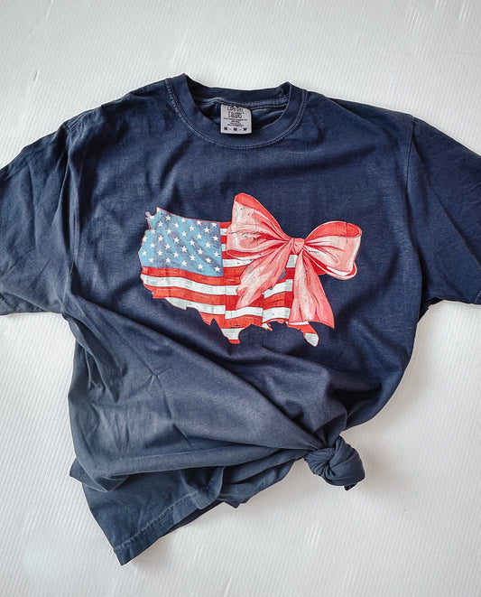 The States with a Bow Tee
