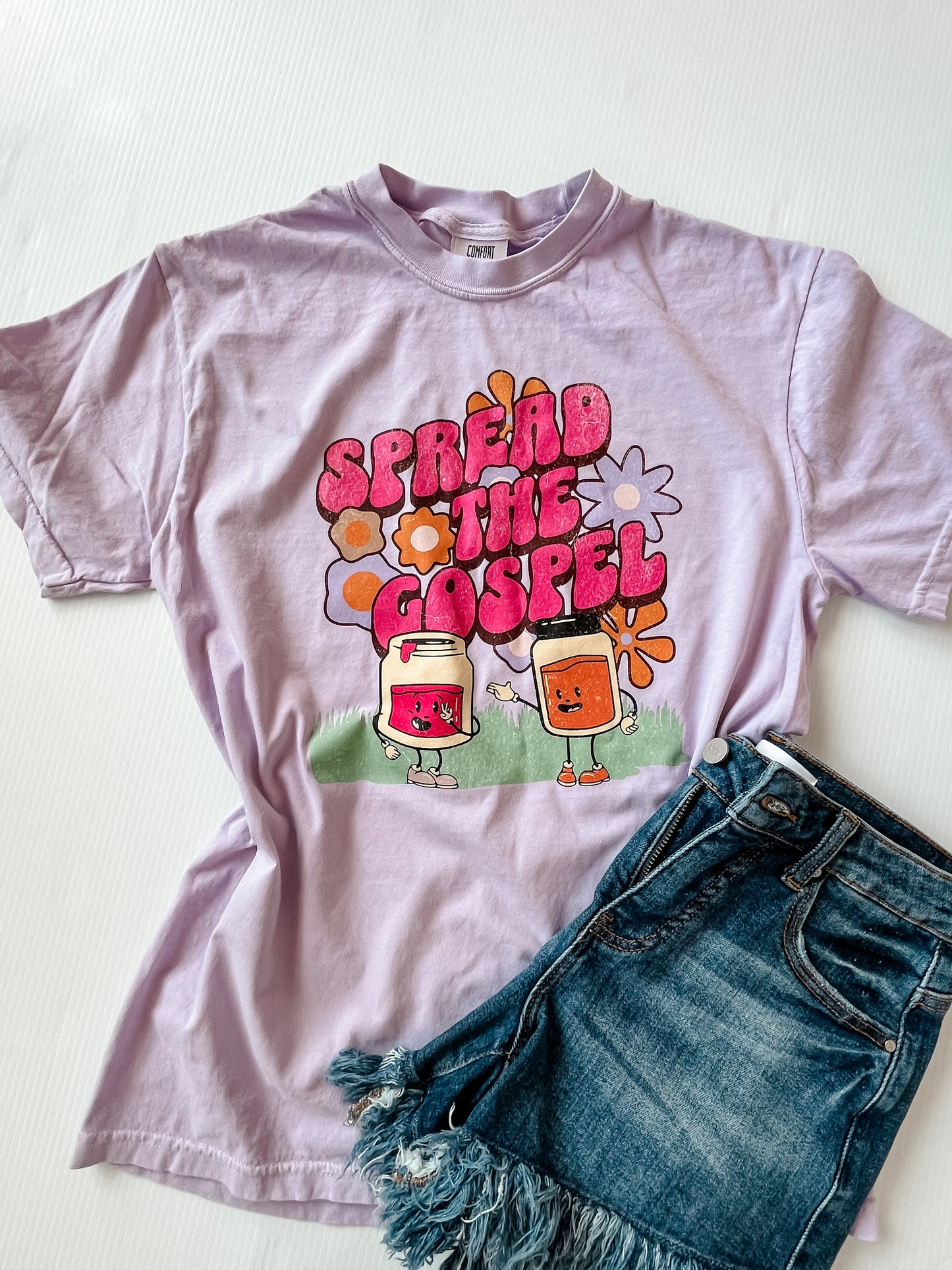 Spread the Gospel Purple Tee