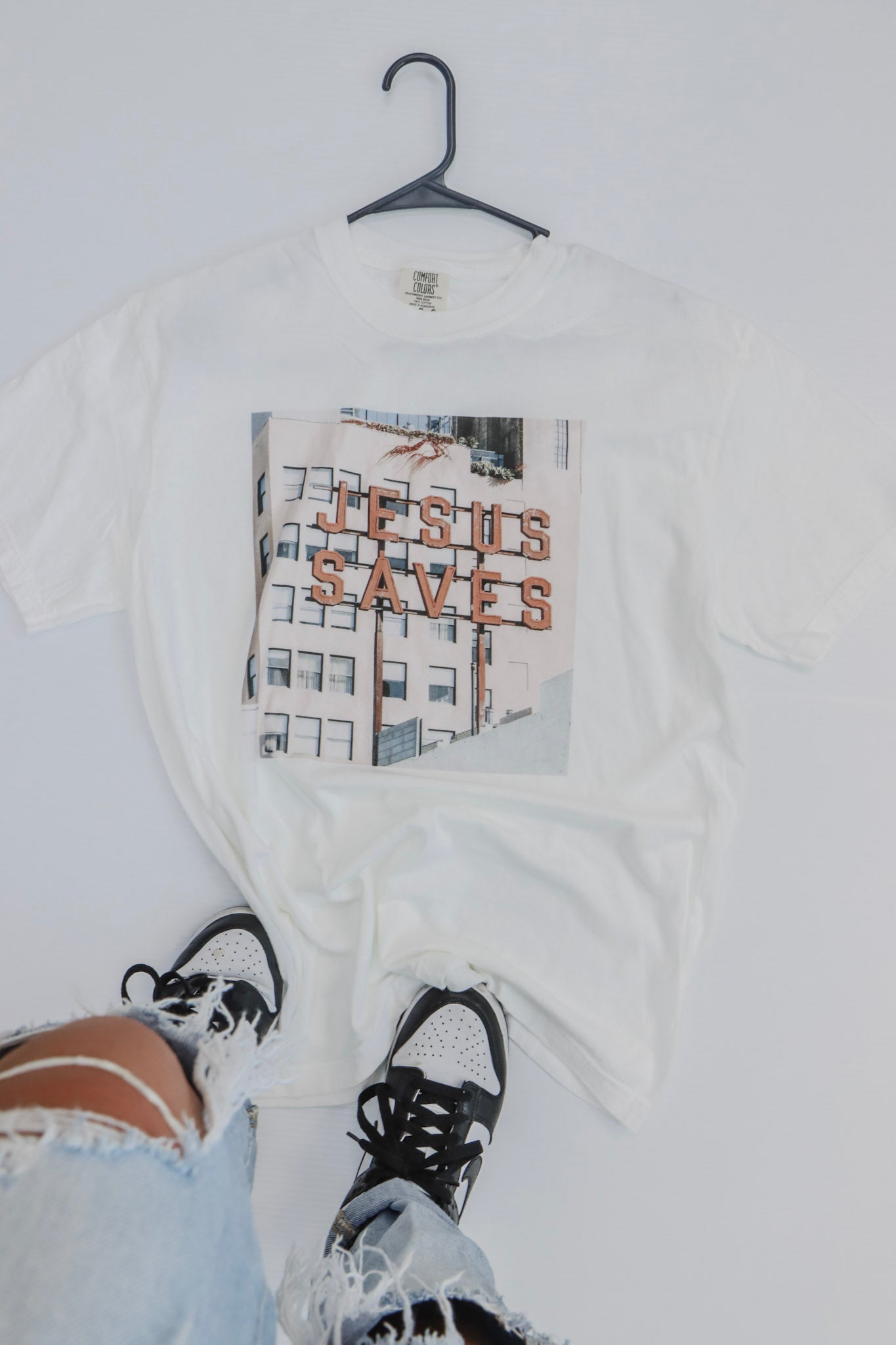 Jesus Saves Tee
