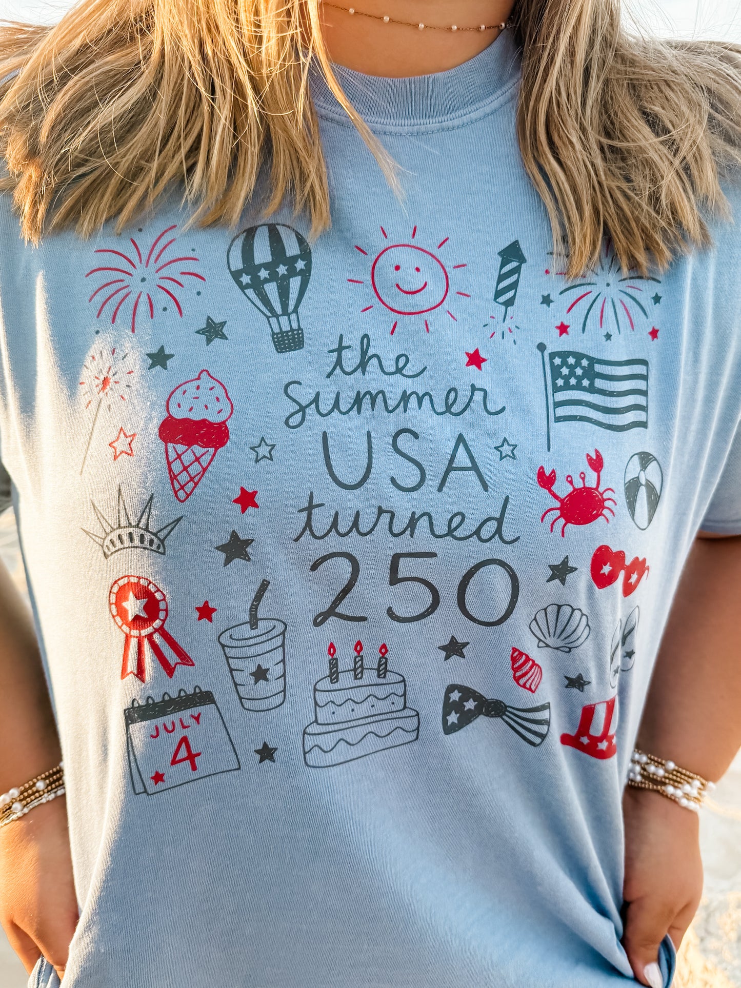 The Summer USA Turned 250 Tee