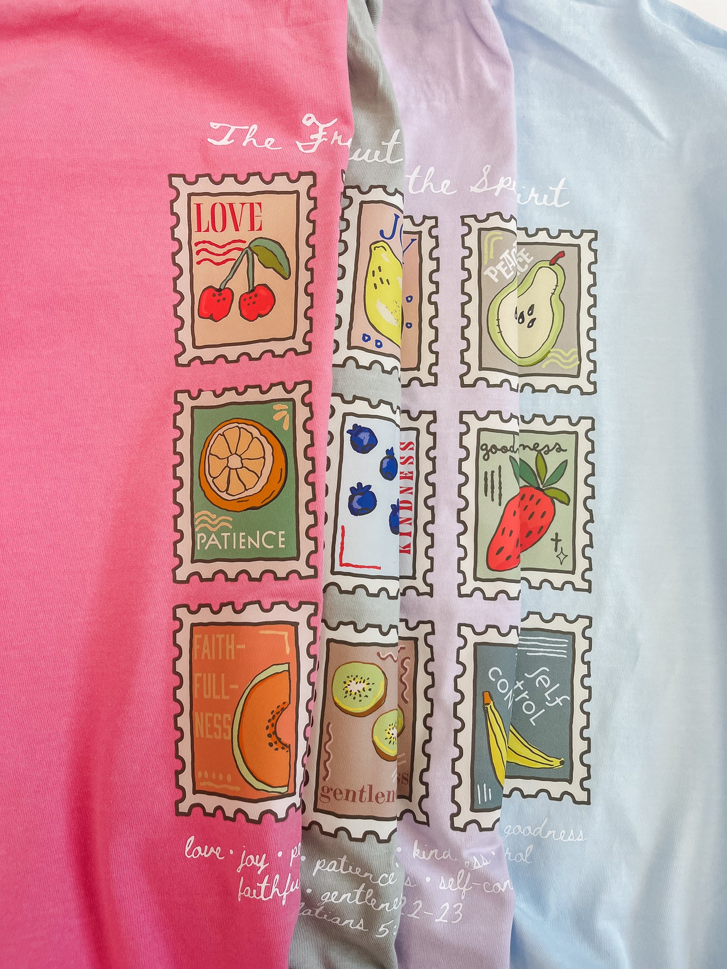 Fruit of the Spirit Stamps Tee