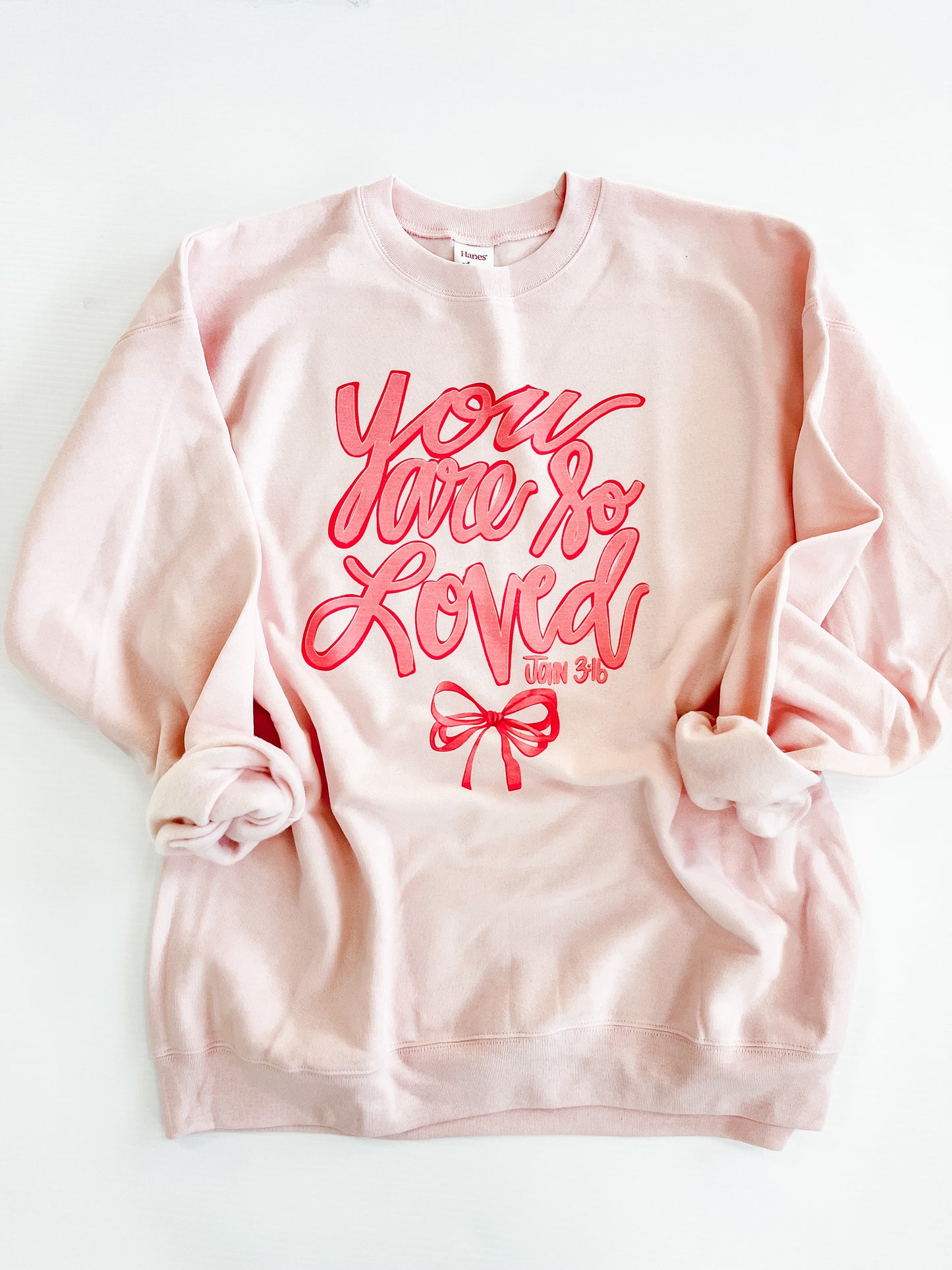 You are so Loved Bow Tee / Sweatshirt