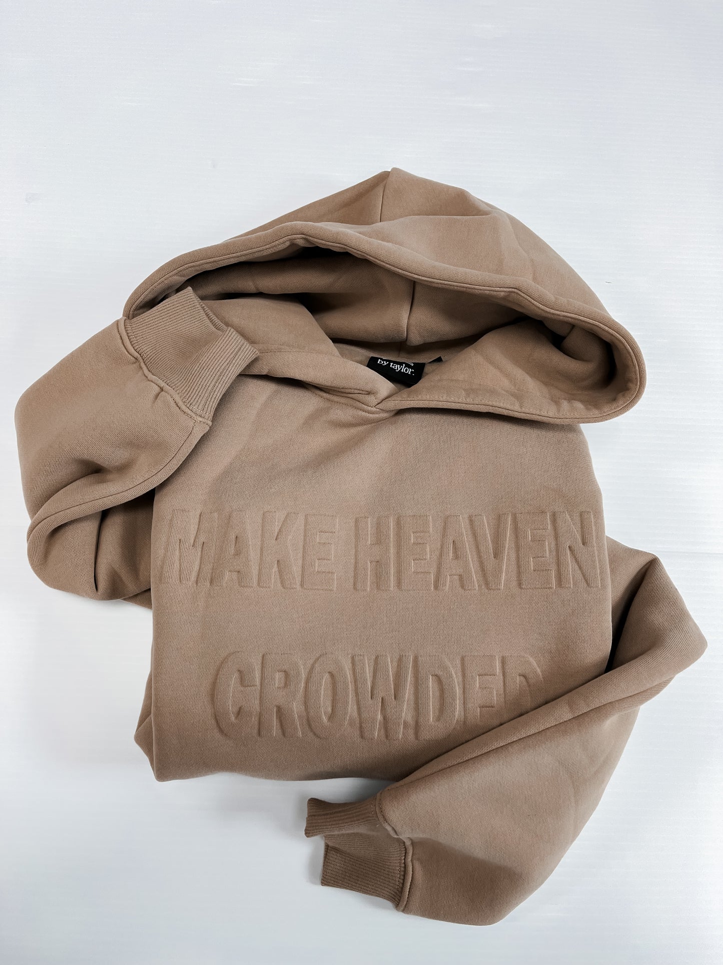 Make Heaven Crowded Debossed Hoodie