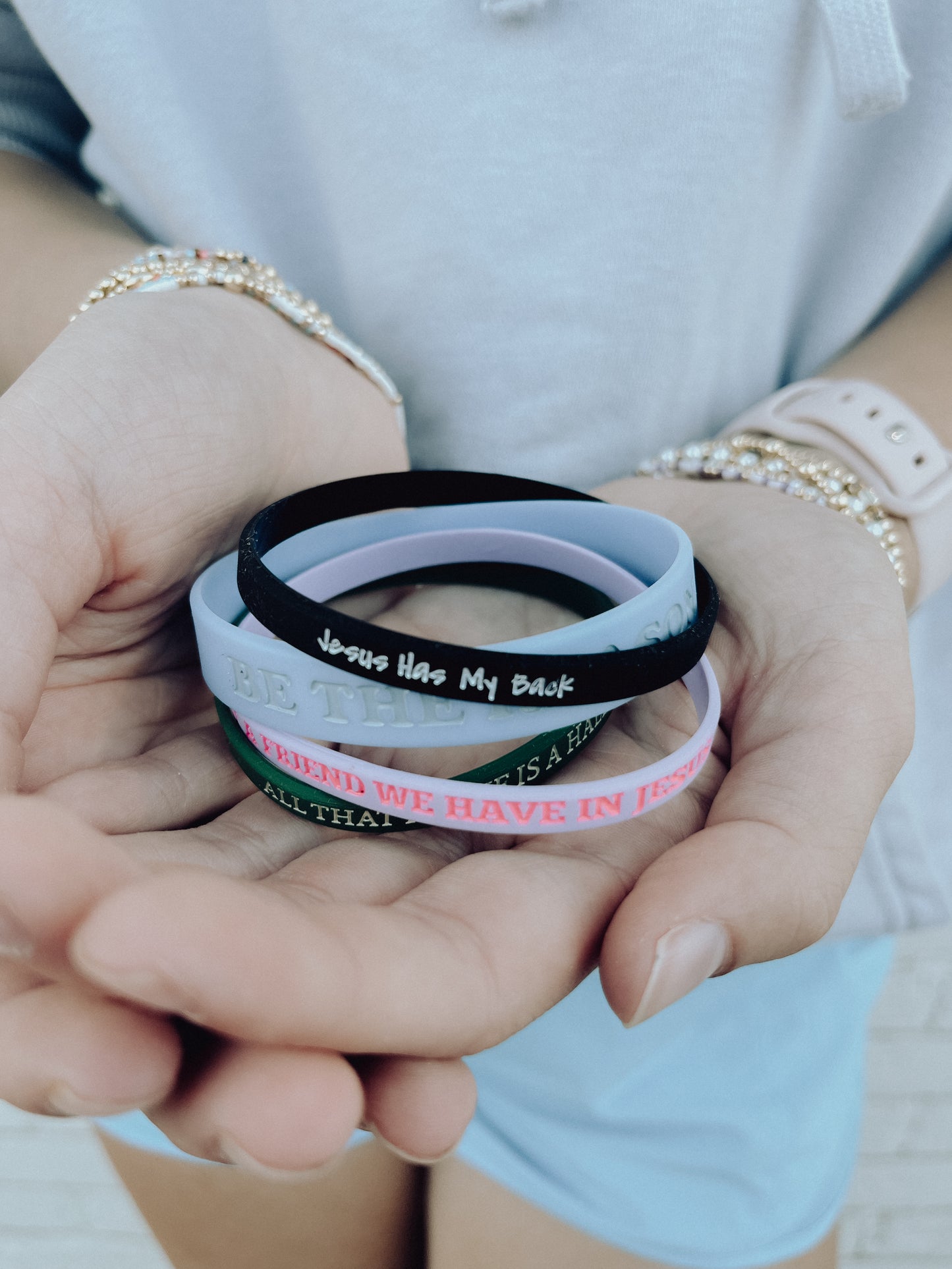 Jesus Has My Back Bracelet