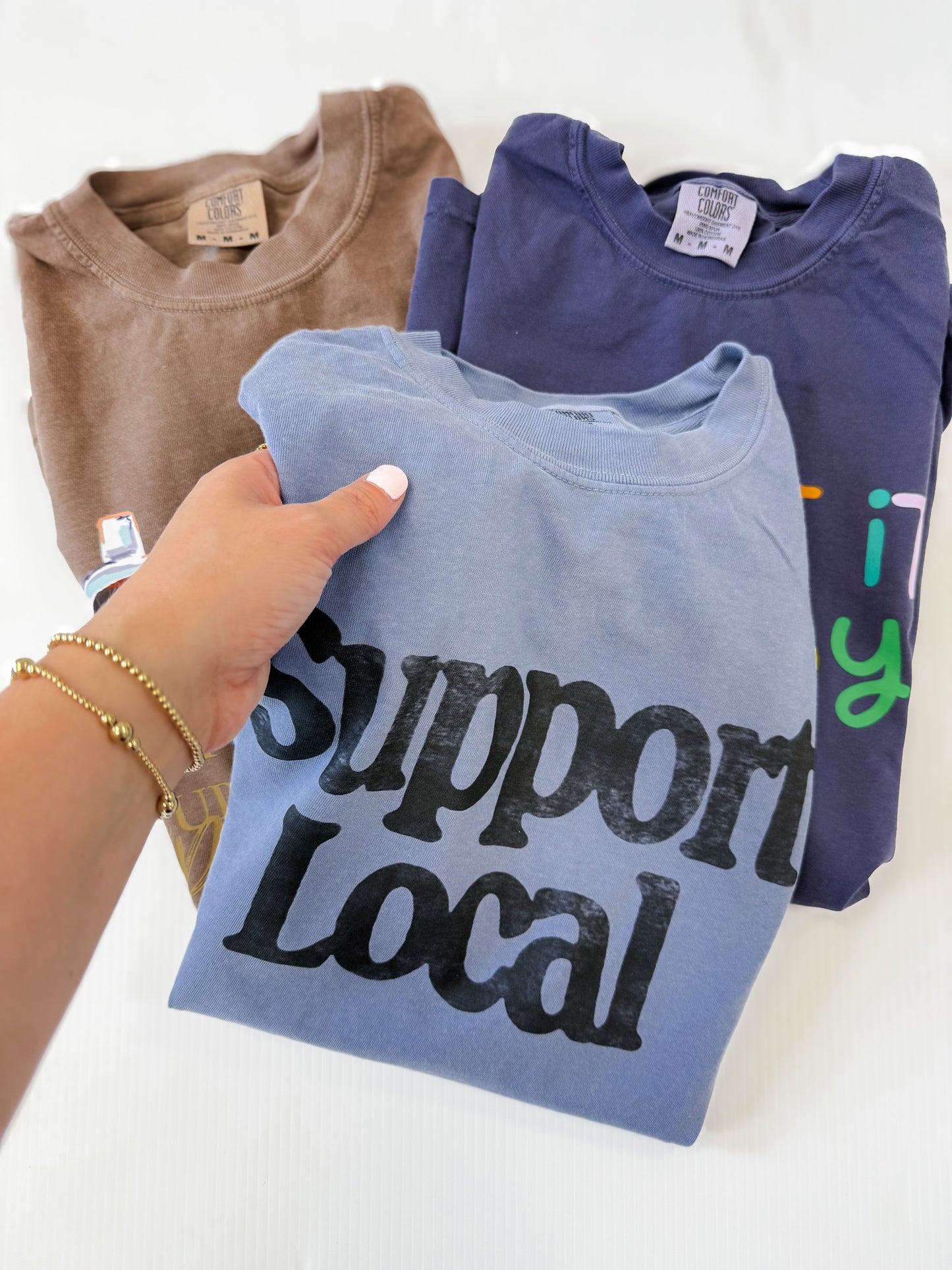 Vintage Support Local Tee