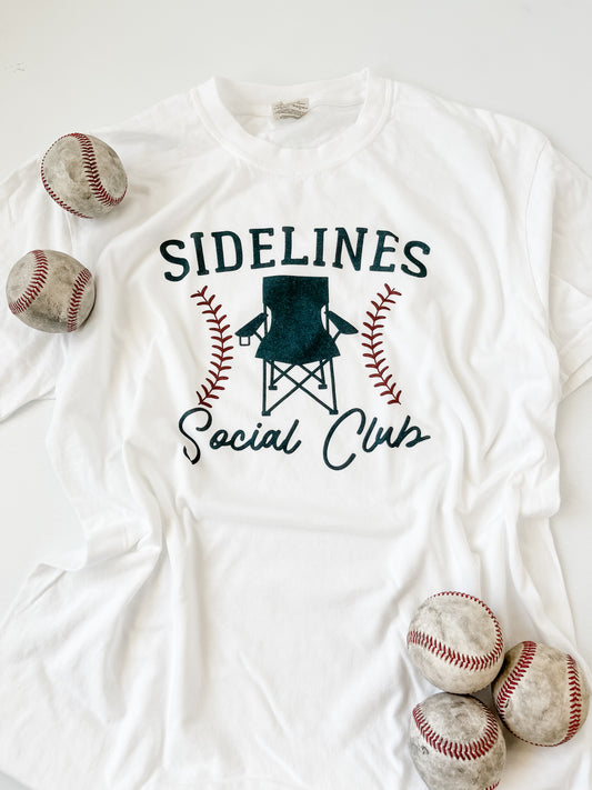 Sidelines Social Club Tee