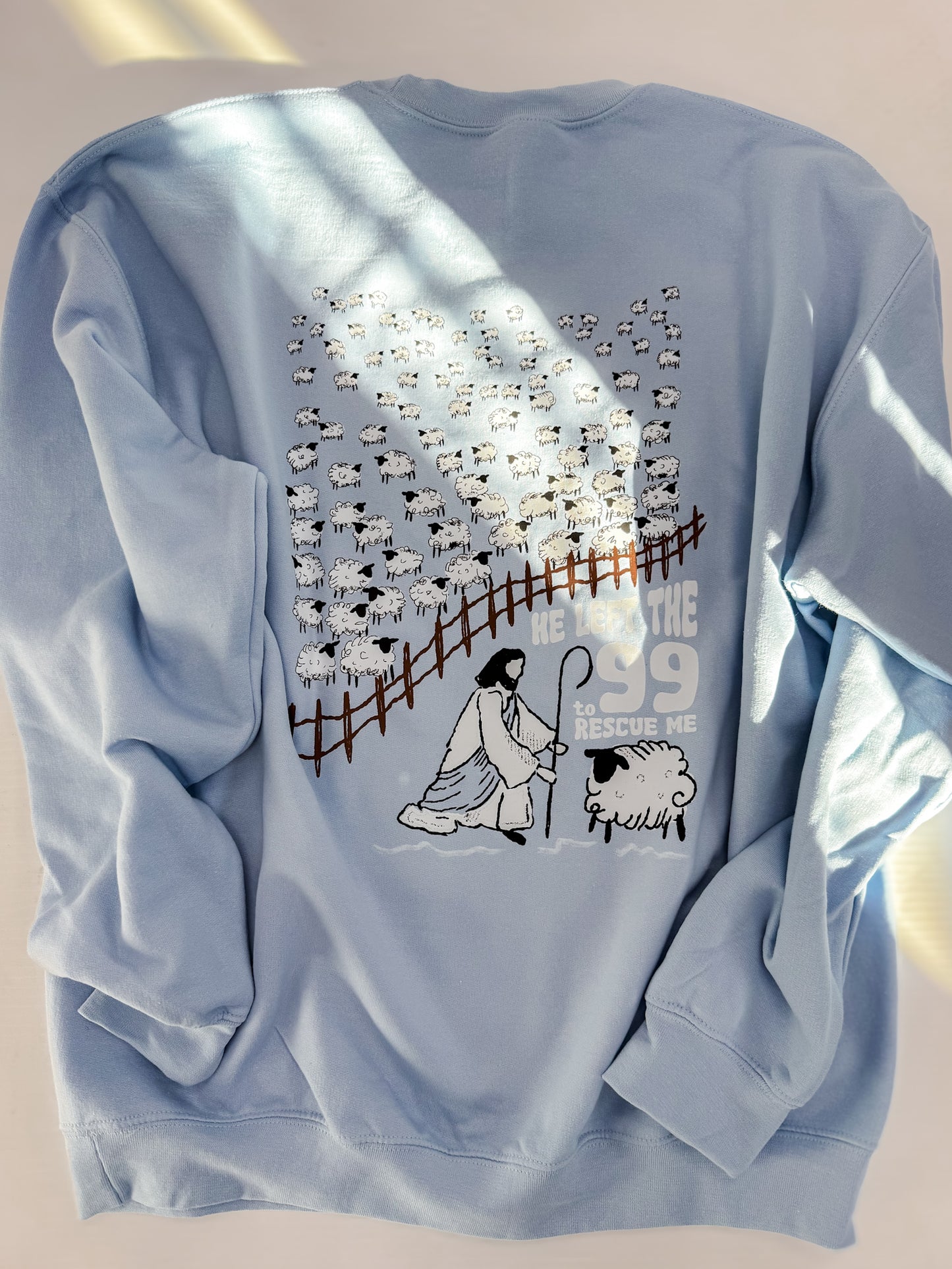 He Rescued Me Doodle Sweatshirt
