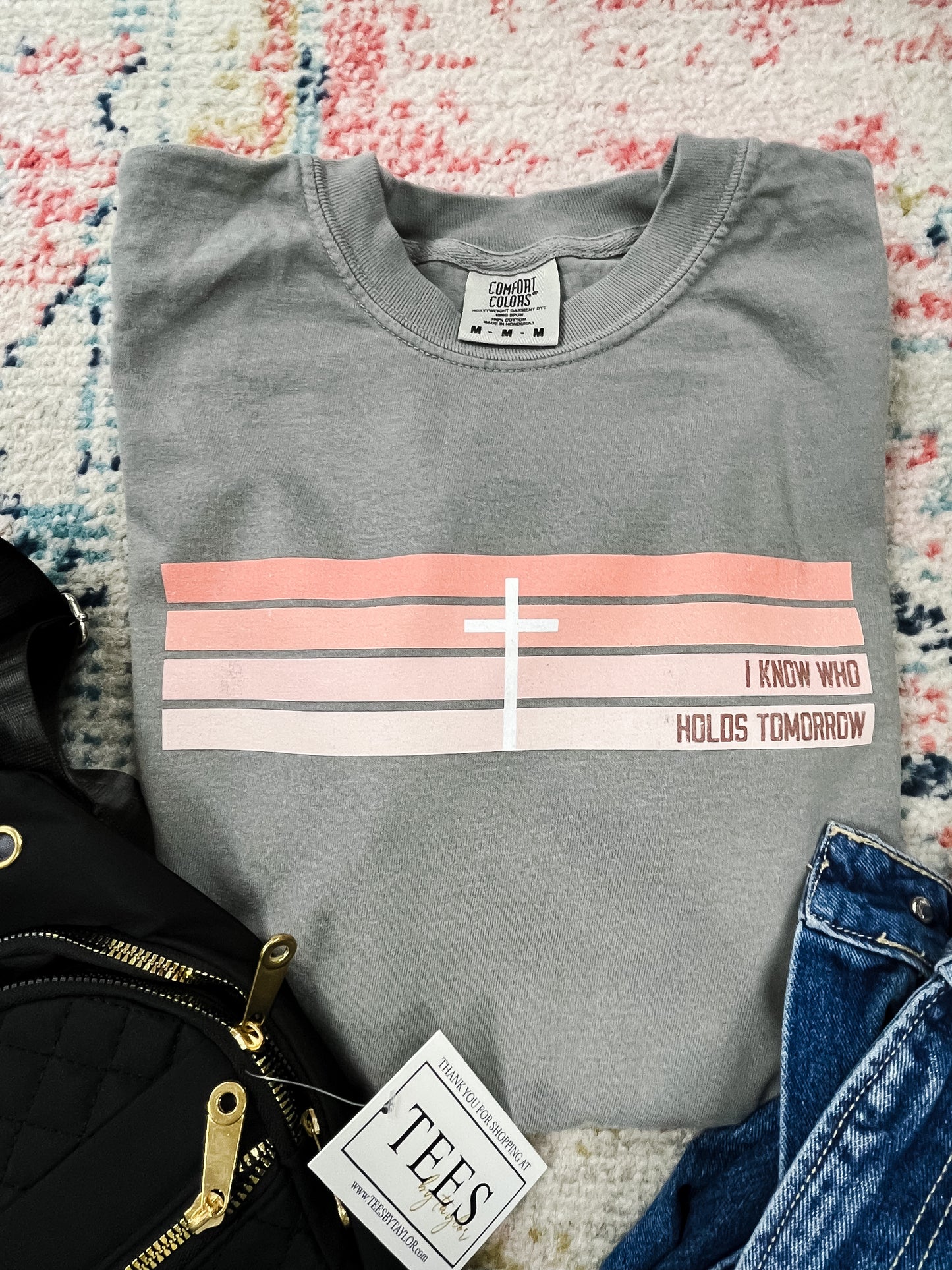I Know Who Holds Tomorrow Tee