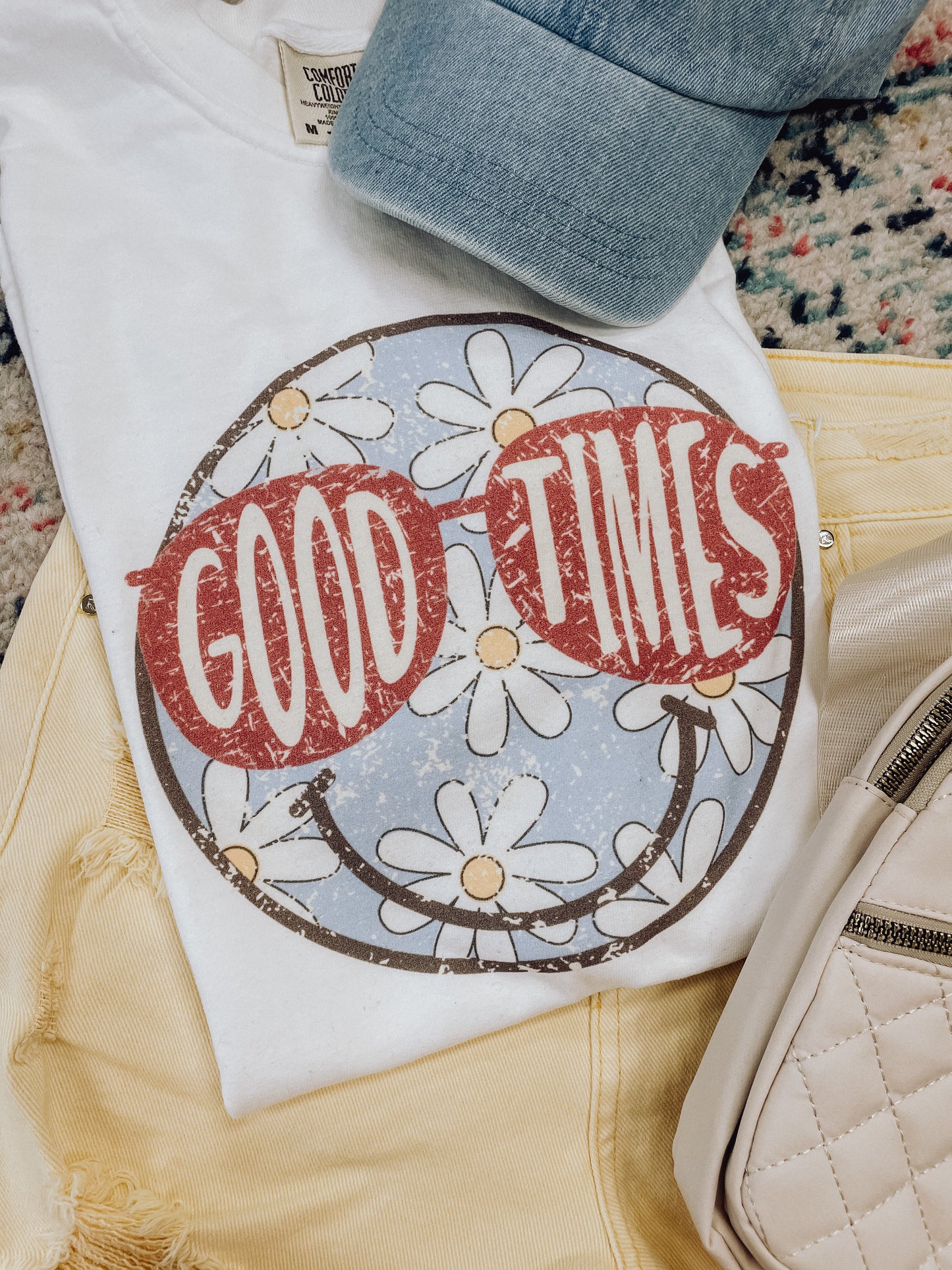 Good Times Smiley Tee