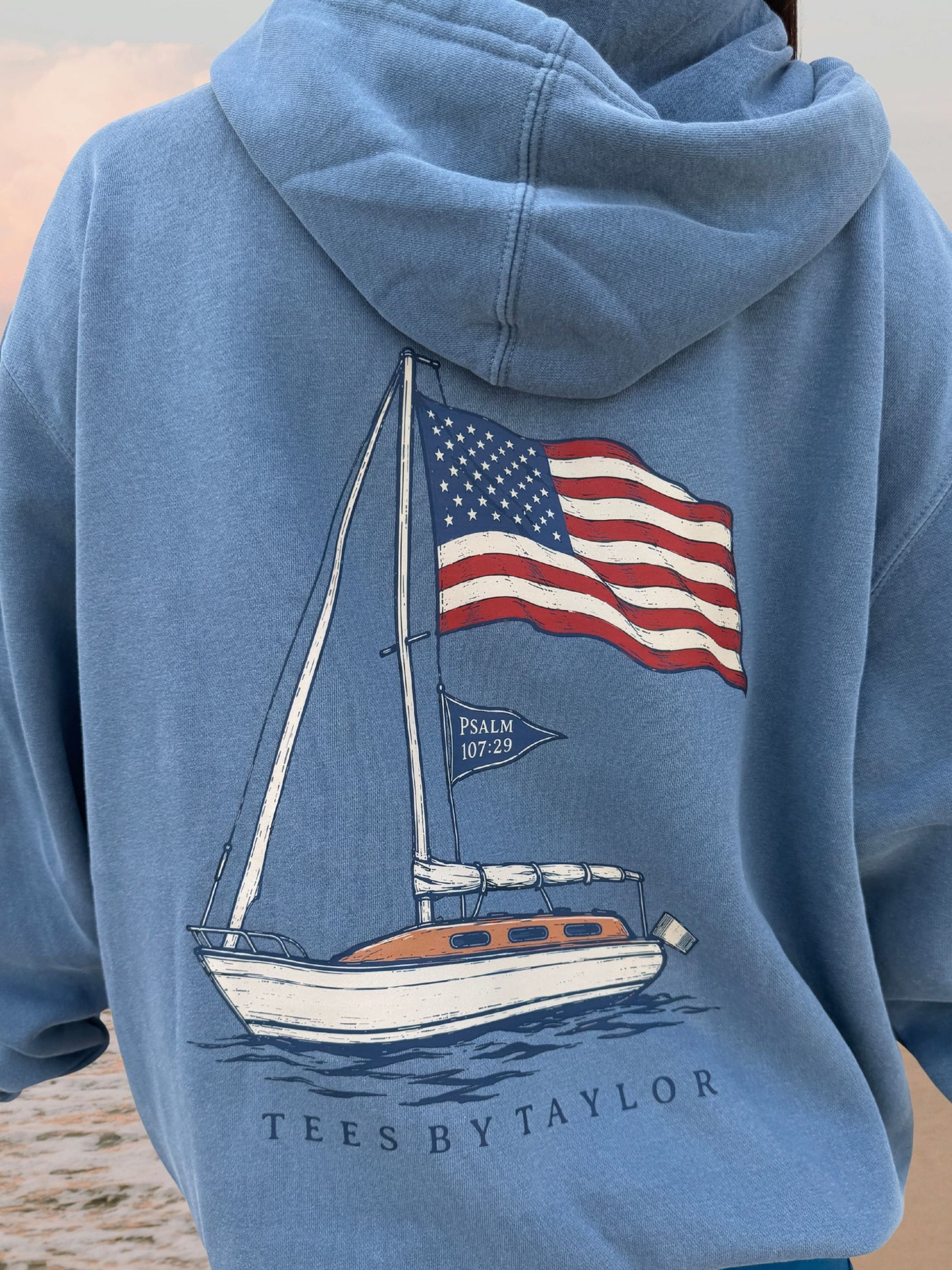 Psalm Sailboat Sweatshirt / Hoodie