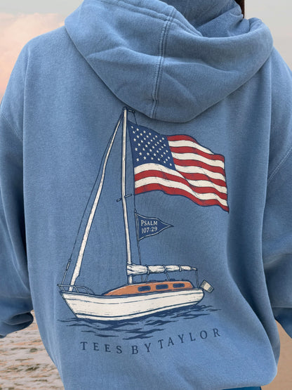 Psalm Sailboat Sweatshirt / Hoodie