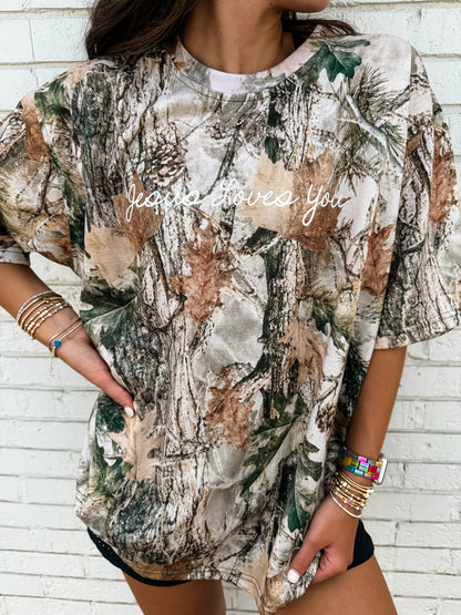 Camo Clearout JLY Tee
