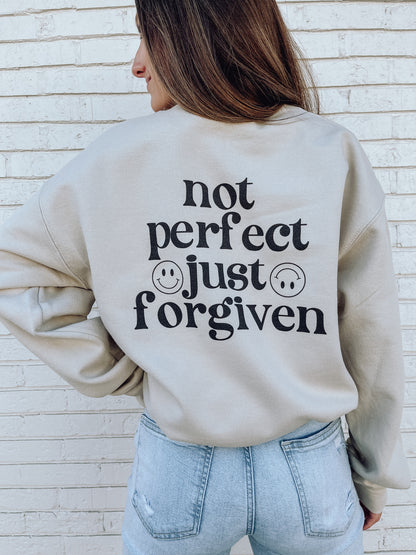 Not Perfect Just Forgiven Sweatshirt