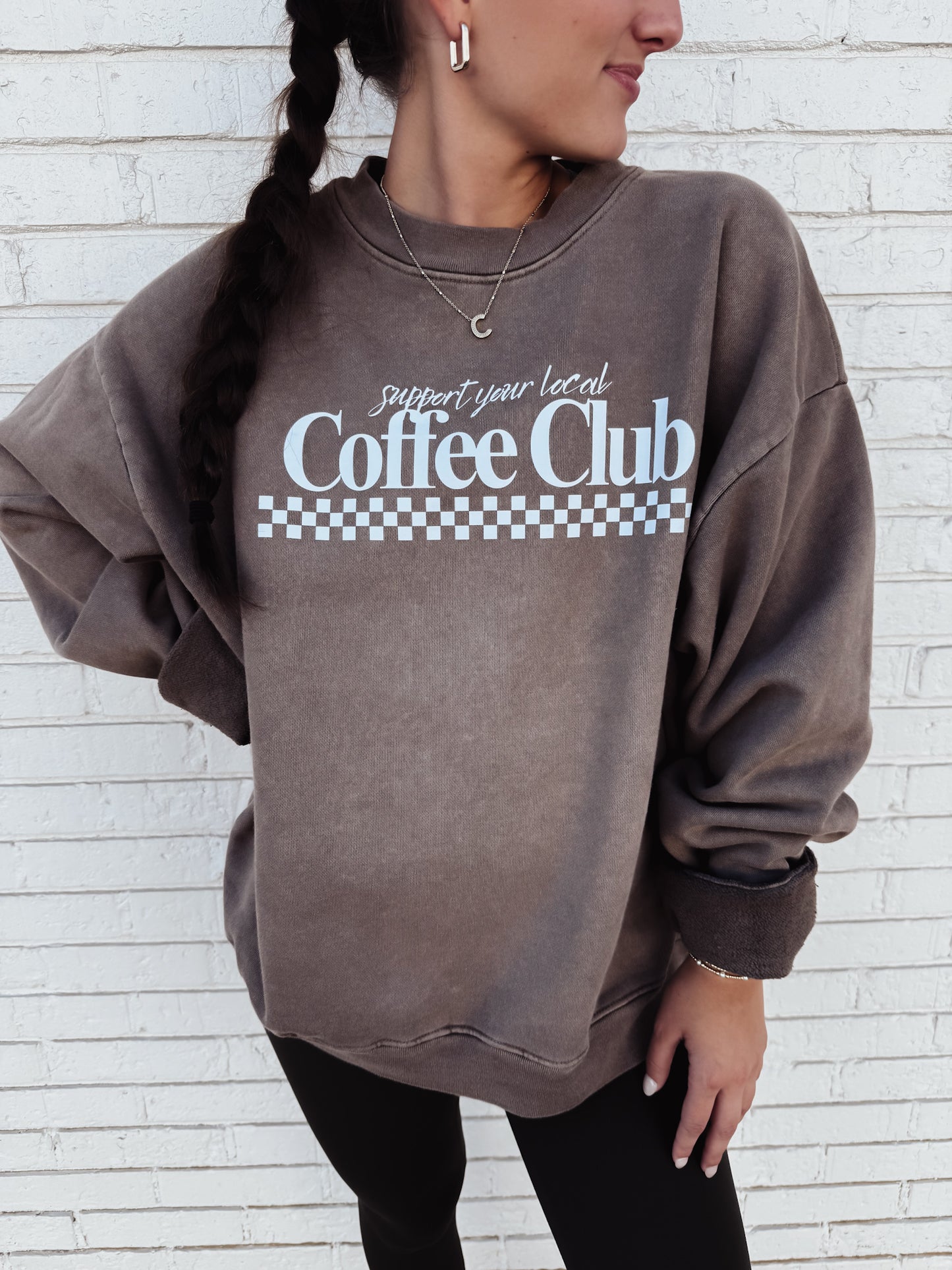 Coffee Club Espresso Sweatshirt