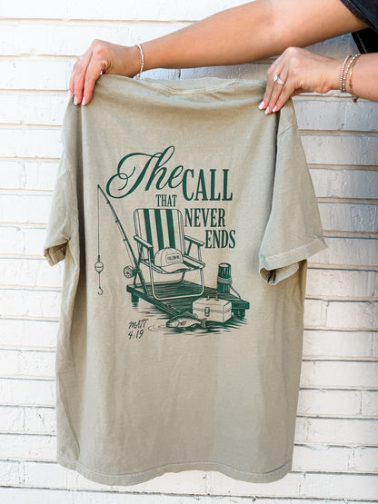 The Call Fishing Tee