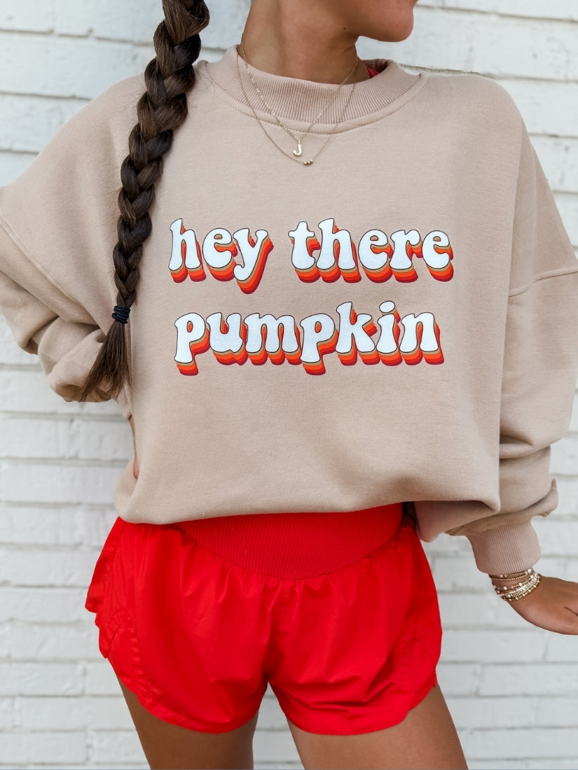 Hey There Pumpkin Latte Sweatshirt