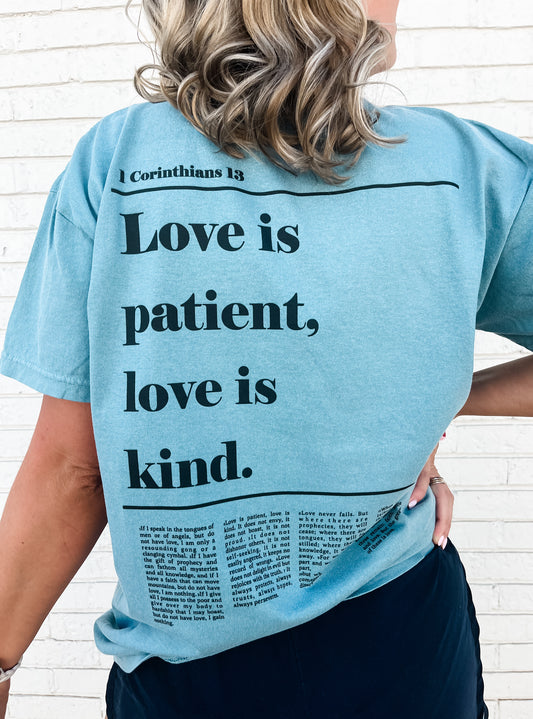 1 Corinthians 13 Tee