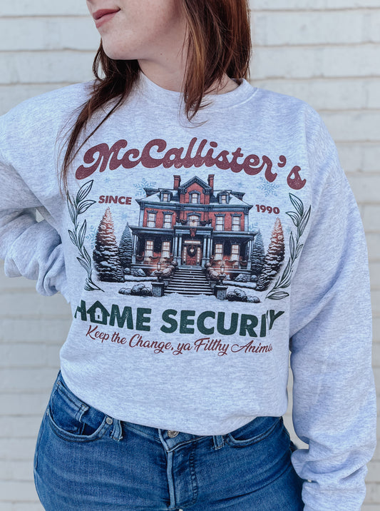 McCallister’s Home Security Sweatshirt