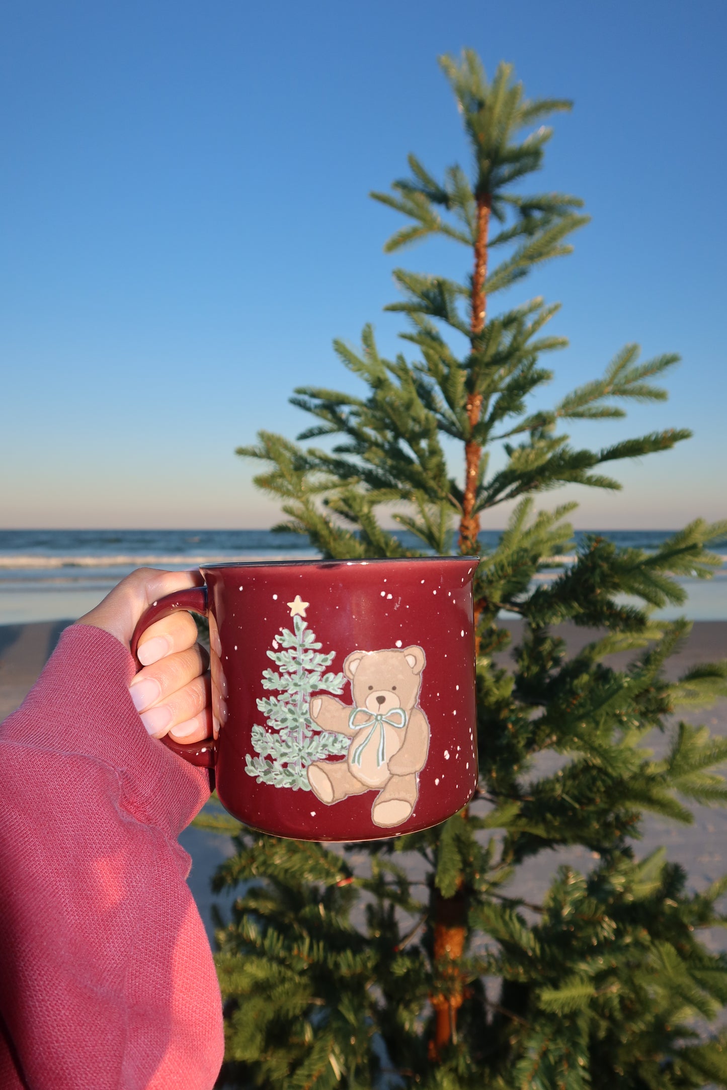 Kaci’s Christmas Teddy Mug