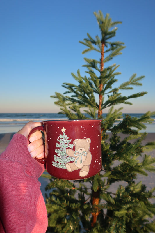 Kaci’s Christmas Teddy Mug