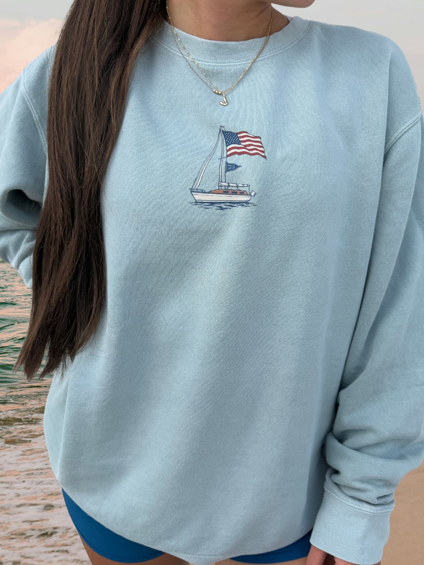 Psalm Sailboat Sweatshirt / Hoodie