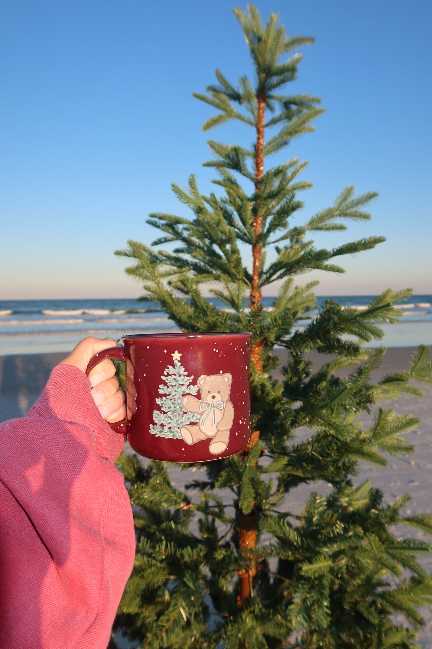 Kaci’s Christmas Teddy Mug