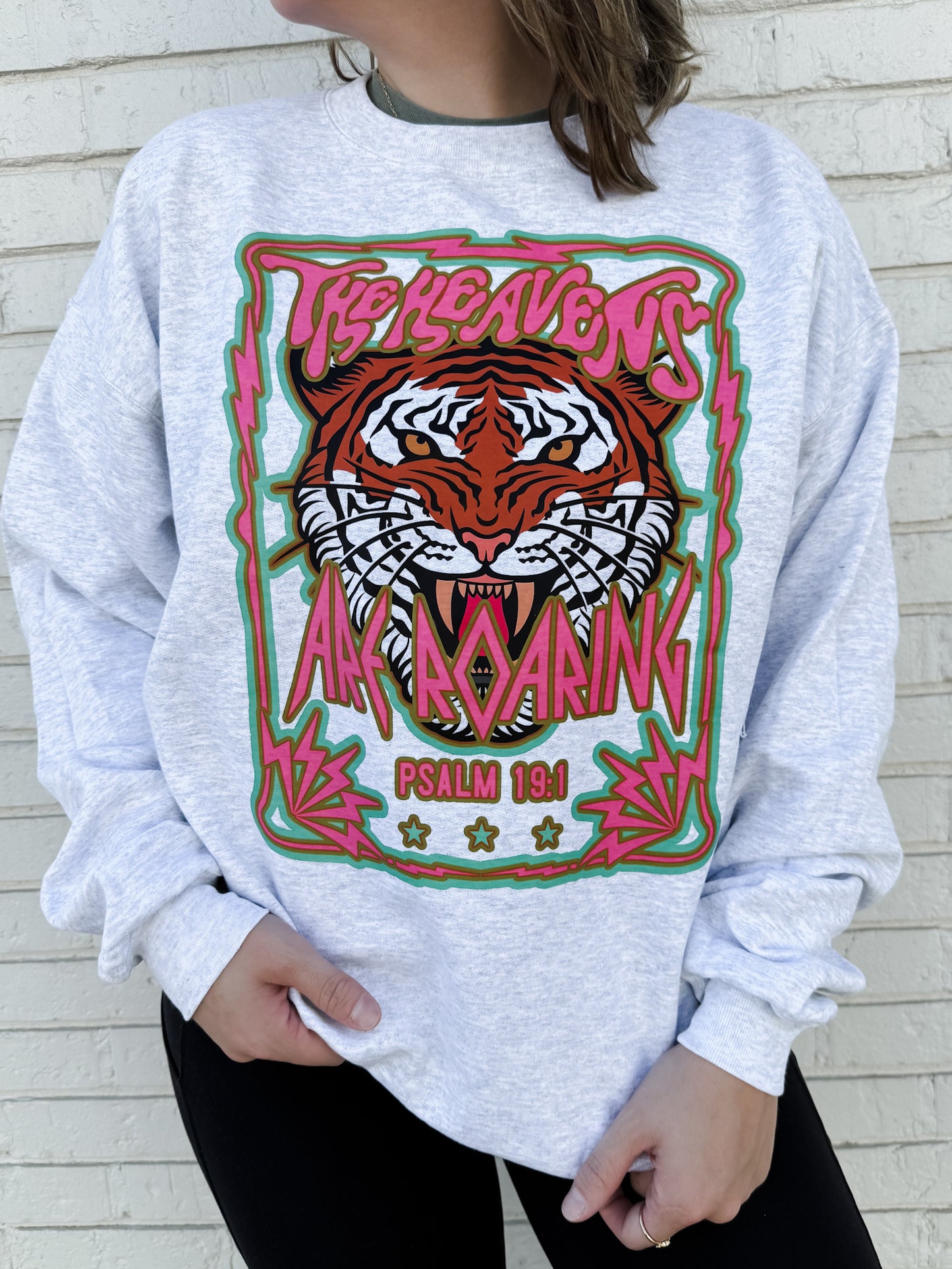 Retro Heavens are Roaring Sweatshirt