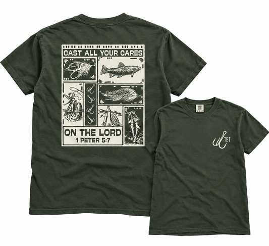 Casting All Your Cares Tee
