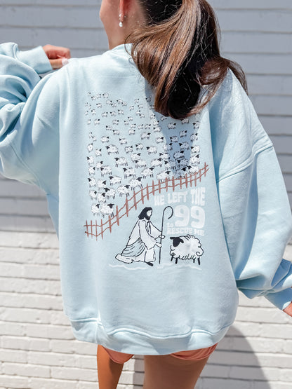 He Rescued Me Doodle Sweatshirt