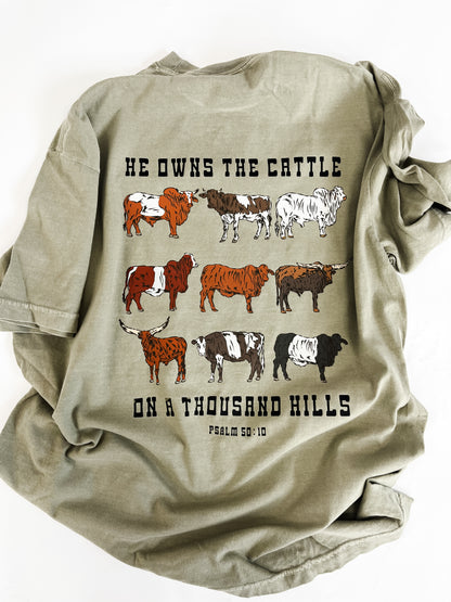 Cattle on a Thousand Hills Tee