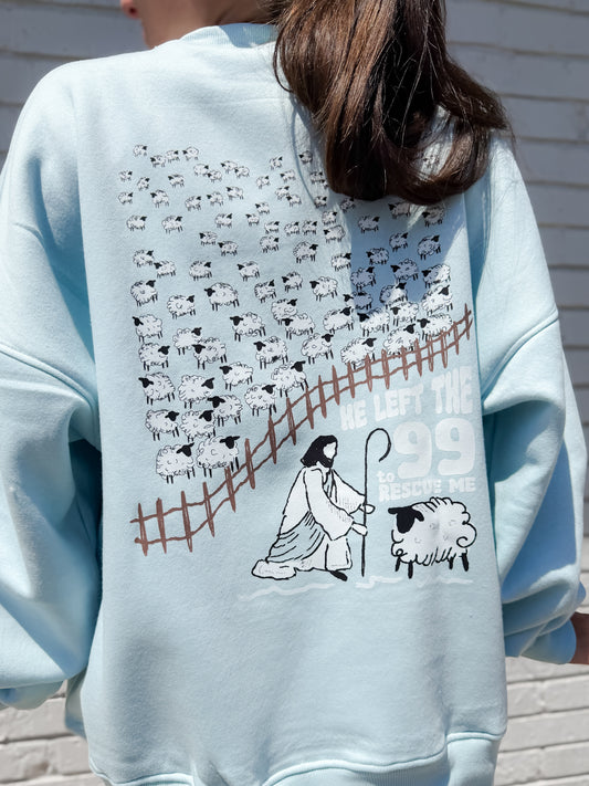 He Rescued Me Doodle Sweatshirt
