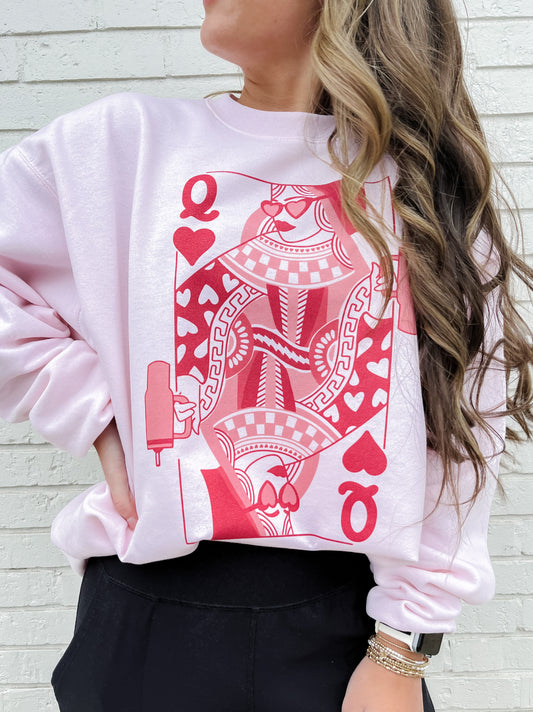 QUEEN of Hearts Sweatshirt