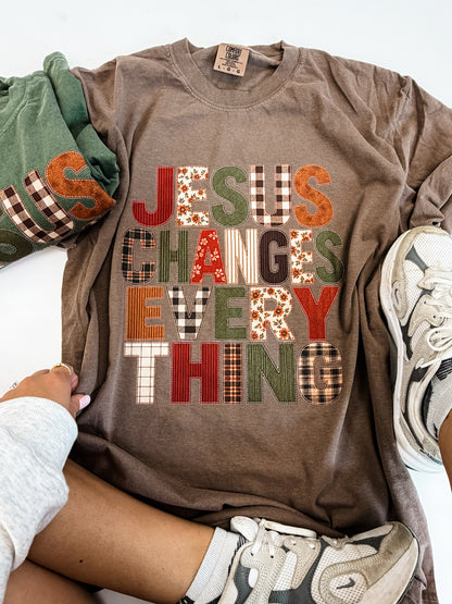 Jesus Changes Everything Tee