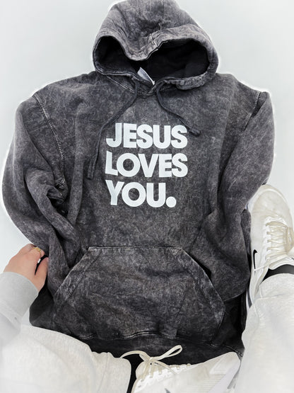 JLY Mineral Washed Hoodie