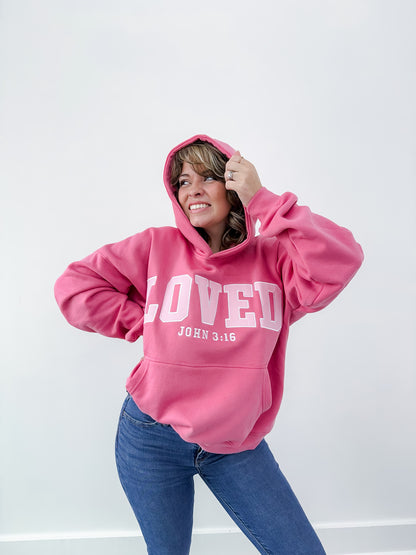 LOVED Appliqué Hoodie