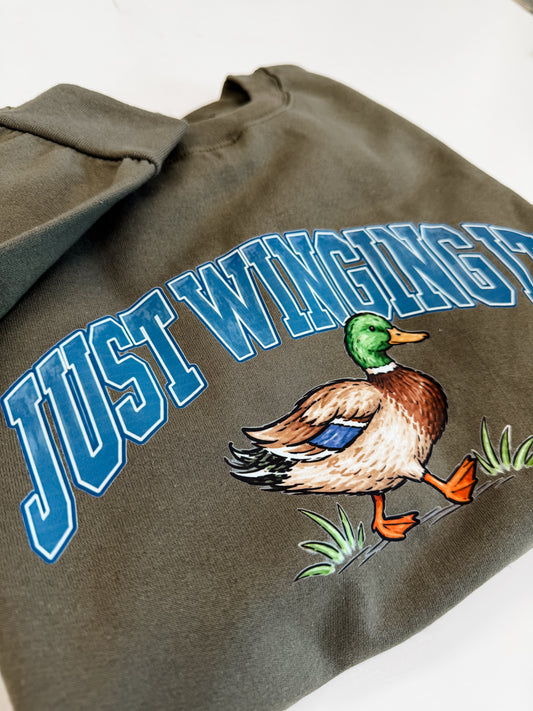 Just Winging It Sweatshirt