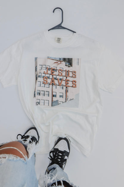 Jesus Saves Tee