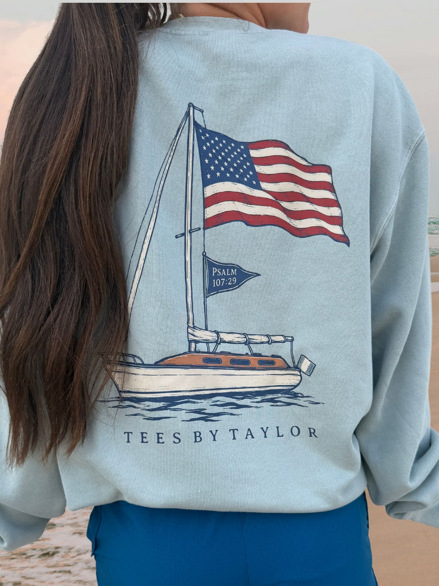 Psalm Sailboat Sweatshirt / Hoodie