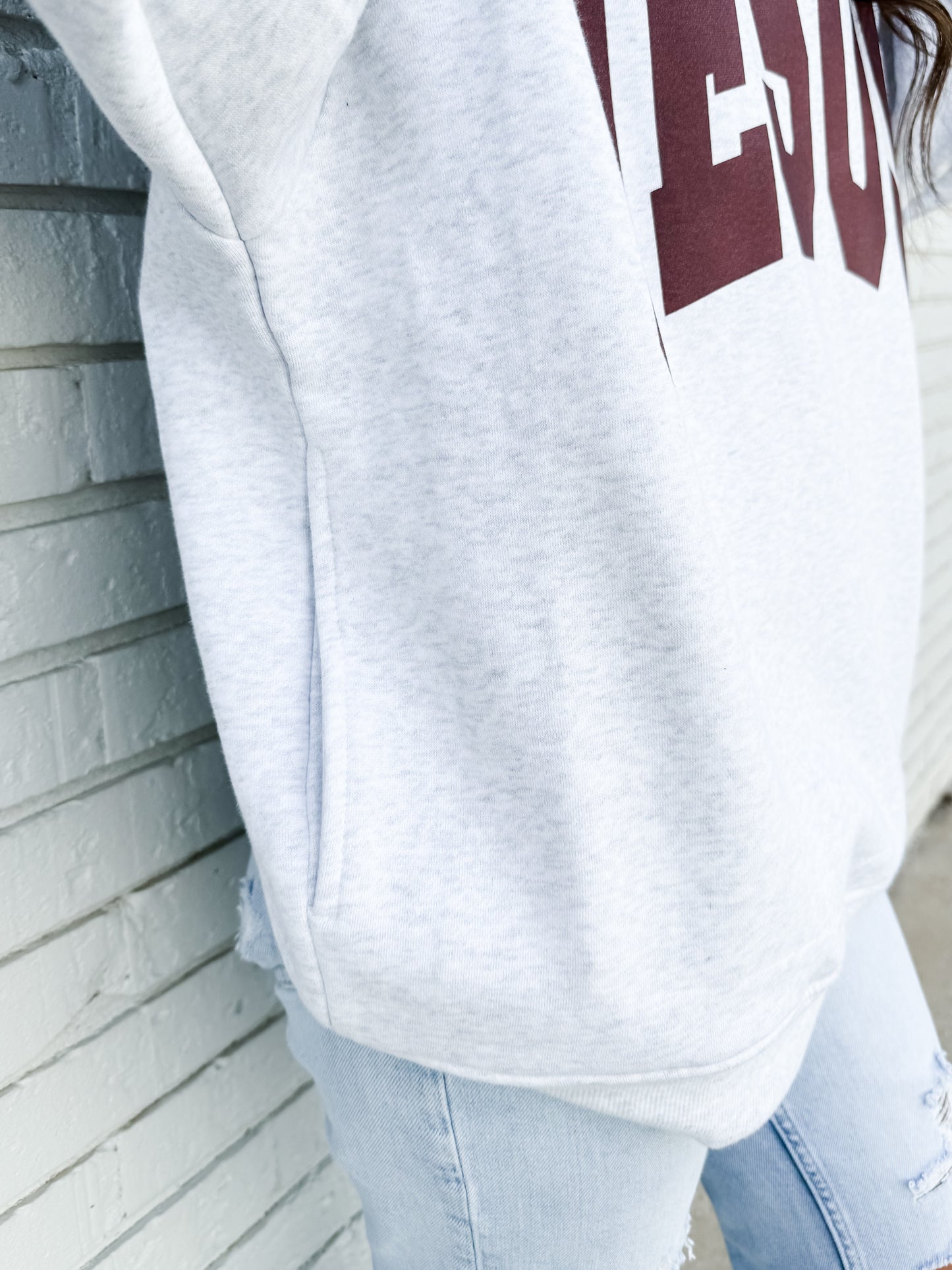 JESUS Block Mockneck Sweatshirt