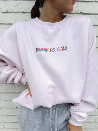 Numbers 6:24 Ski Sweatshirt