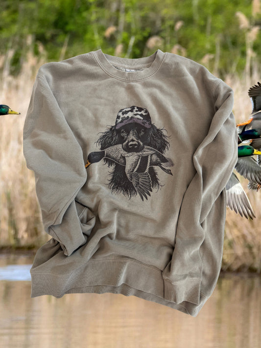 Hunting Duck Dog Sweatshirt