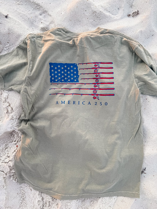 Men’s Fishing Flag Tee