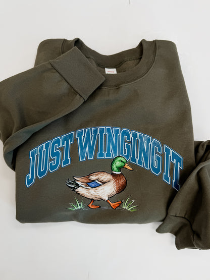 Just Winging It Sweatshirt