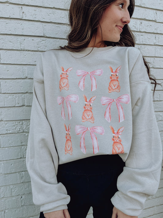 Bunnies & Bows Sweatshirt
