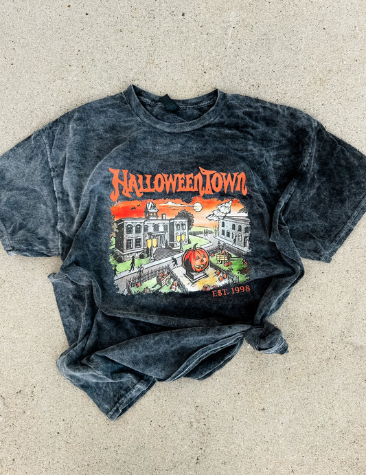 Halloweentown Mineral Washed Tee