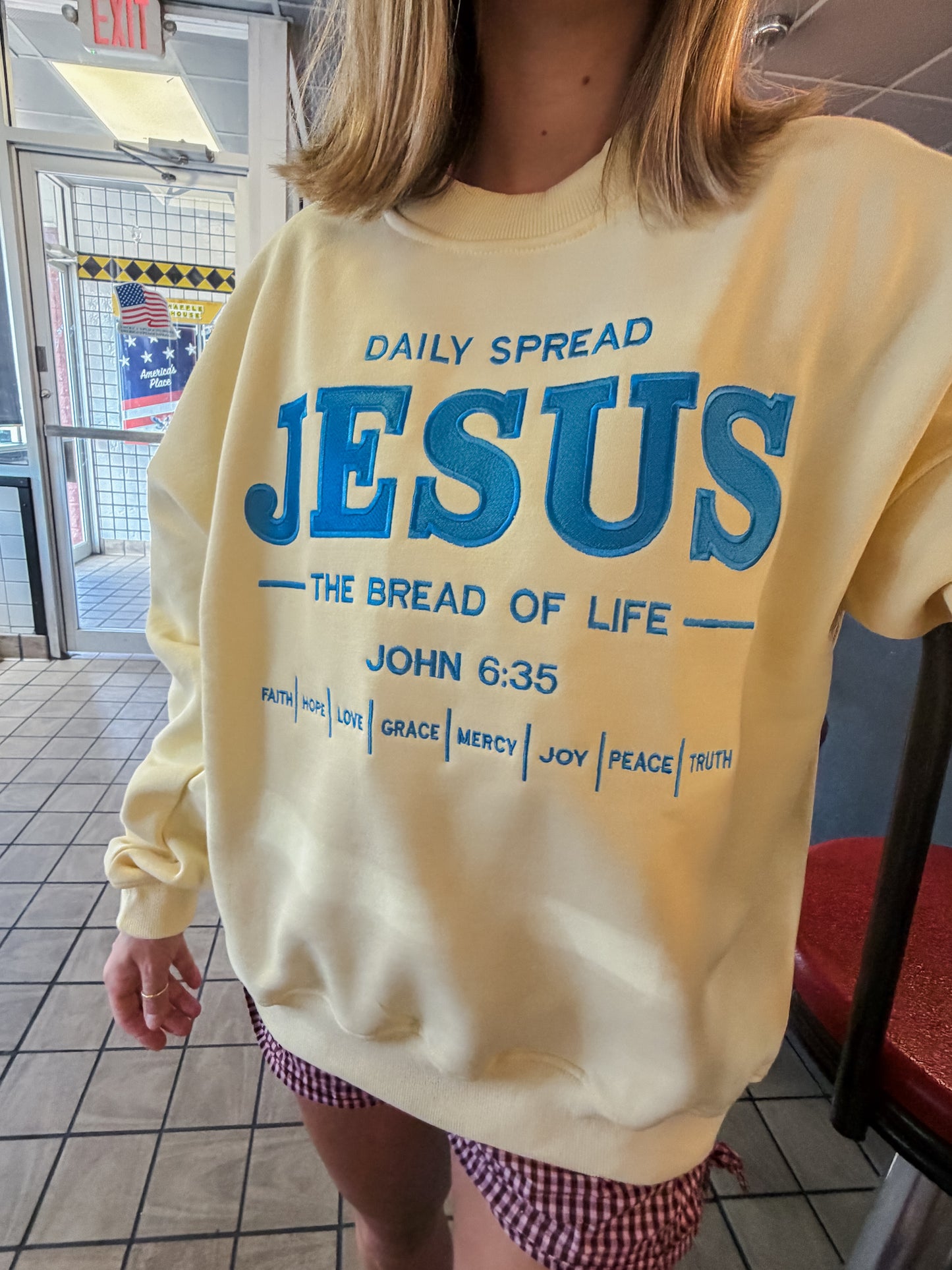 Daily Spread JESUS Butter Crewneck/Hoodie