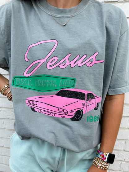 Retro Way, Truth, Life Tee/Sweatshirt